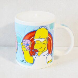 Handmade Homer Simpson Donut Mug Candle Gift